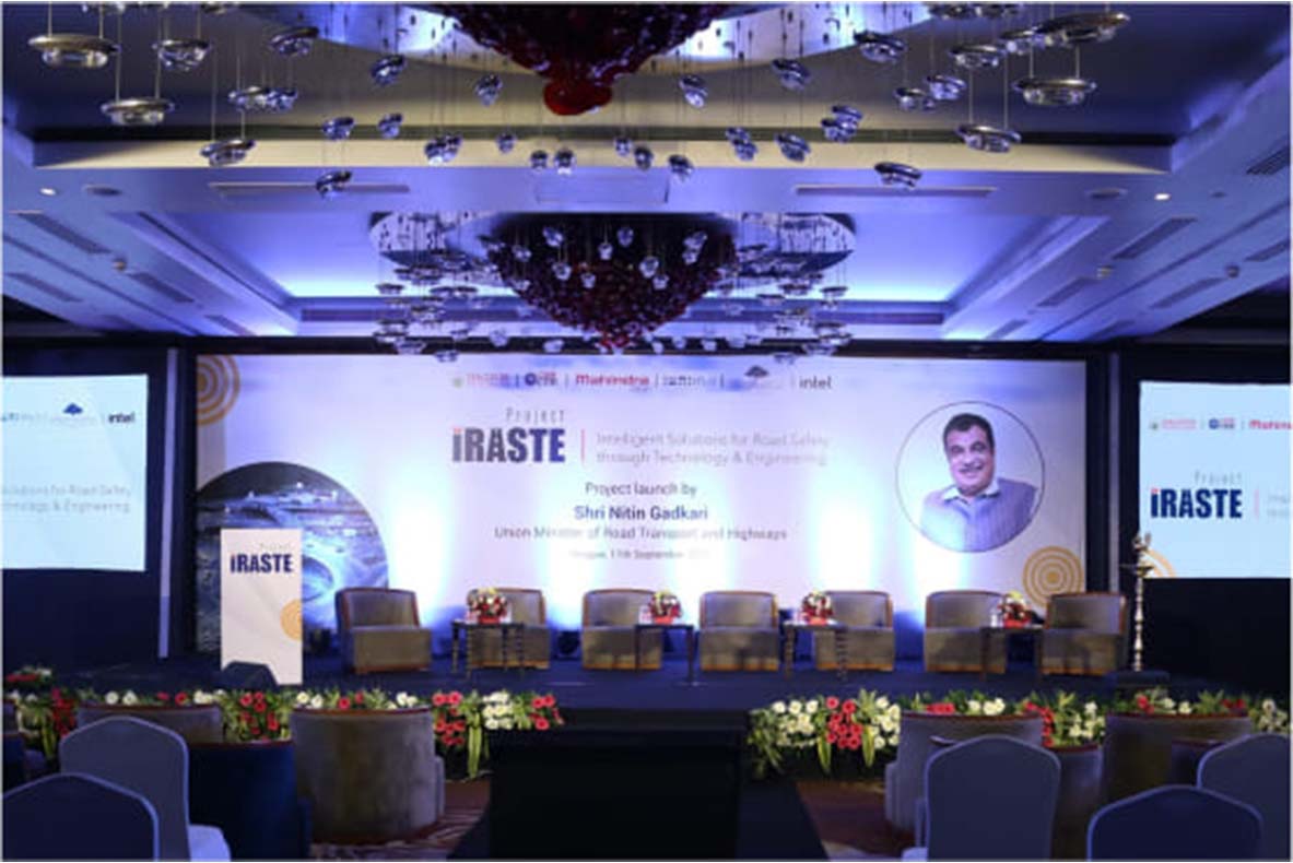 Shri Nitin Gadkari, Minister for Road Transport & Highways of India launches AI-powered Project iRASTE for road safety in Nagpur